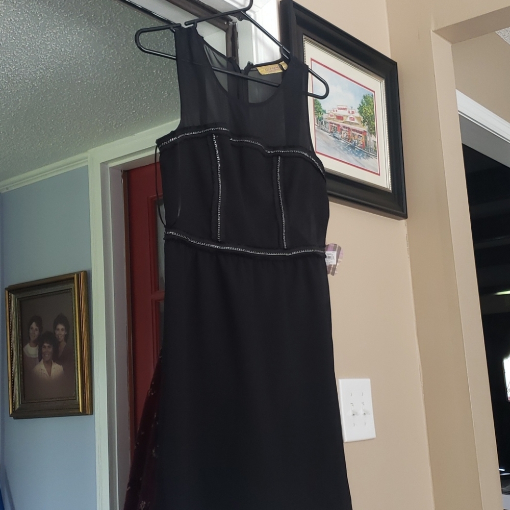 Vera Wang black Cocktail Dress